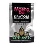 OPMS 30 Count 18g Bag Capsules Silver Mitragynine Kratom