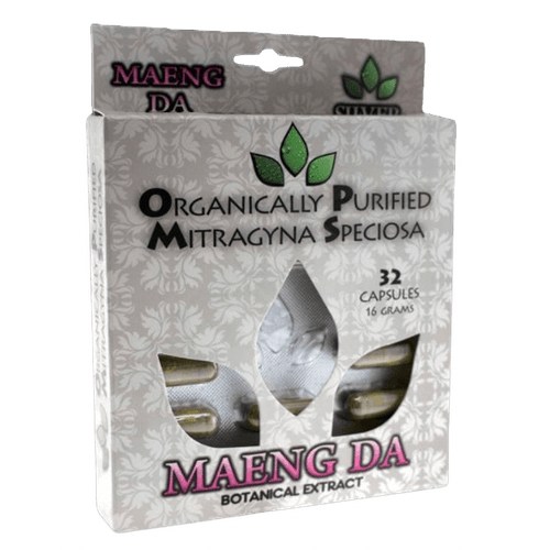 OPMS 32 Caps Blister 16g Pack Capsules Silver Mitragynine Kratom