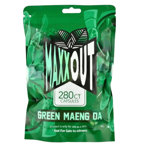 Maxx Out 280 Count Bag Capsules Mitragynine Kratom