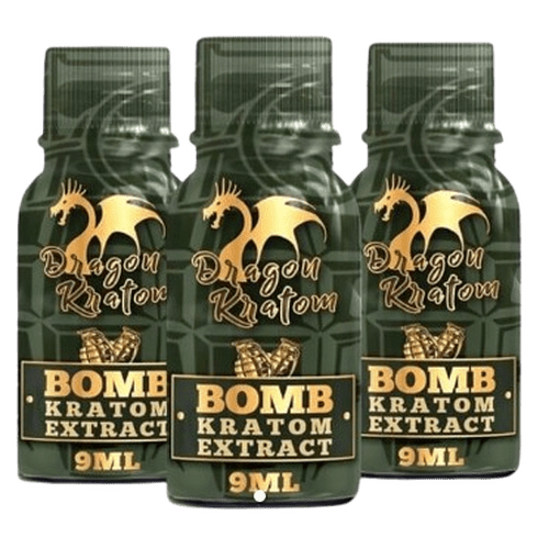 Dragon 9ml 20 Count Bottle Mitragynine Kratom Bomb Shot