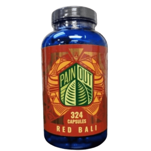 Pain Out 324 Count Jar Capsules Mitragynine Kratom