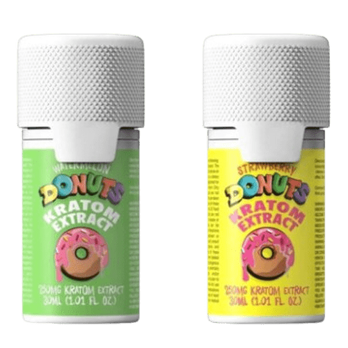 Donuts 30ML 250MG 12 Count Pack Mitragynine Kratom Extract Shots